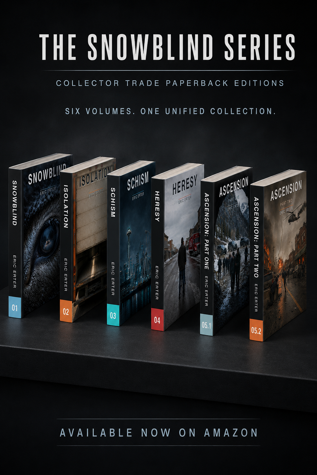 The complete Snowblind Series collector trade paperback editions